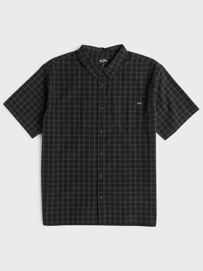 Billabong Vista Short Sleeve Buttondown Shirt Fall 2026 | PHANTOM (PHT)