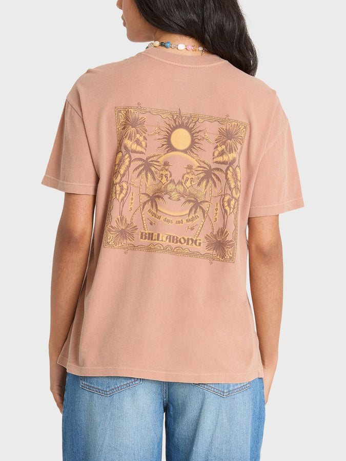 Billabong Hello Sundown T-Shirt Fall 2026 | SUGAR ALMOND (SGA)