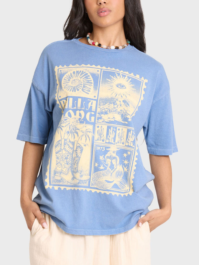Billabong Across Skies T-Shirt Fall 2026 | BLUE HORIZON (BUH)