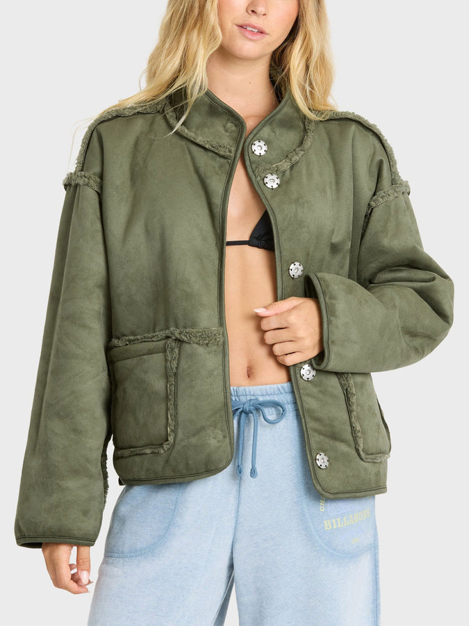 Billabong Camper Reversible Sherpa Jacket Fall 2026 | CANTEEN (CQP0)