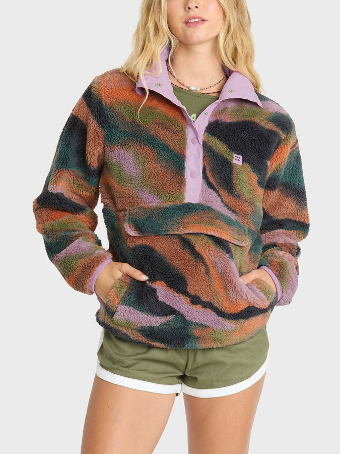 Billabong Switchback Sherpa Sweater Fall 2026 | BLACK MULTI (BLM1)
