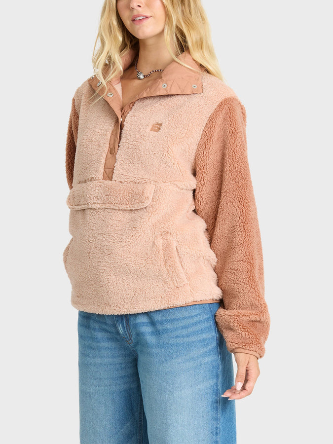 Billabong Switchback Sherpa Sweater Fall 2026 | SUGAR ALMOND (SGA)