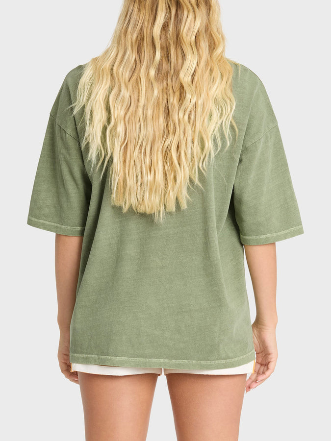 Billabong Wave Stamp T-Shirt Fall 2026 | ARMY GREEN (ARG)