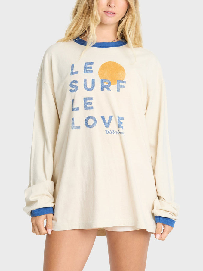 Billabong Le Love Surf Long Sleeve T-Shirt Fall 2026 | WHITE CAP (WCP)