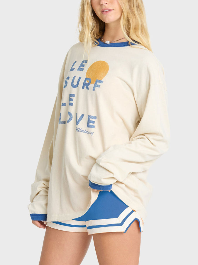 Billabong Le Love Surf Long Sleeve T-Shirt Fall 2026 | WHITE CAP (WCP)