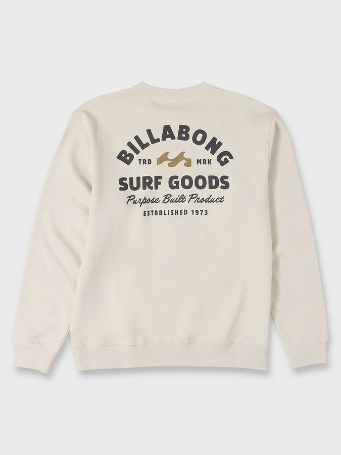 Billabong The Goods Crewneck Sweatshirt Fall 2026 | OATMEAL (OAT1)