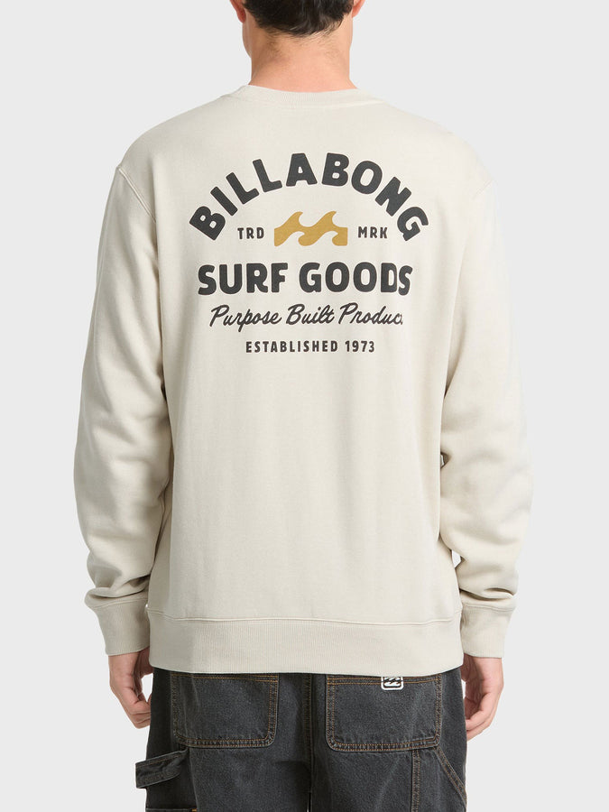 Billabong The Goods Crewneck Sweatshirt Fall 2026 | OATMEAL (OAT1)