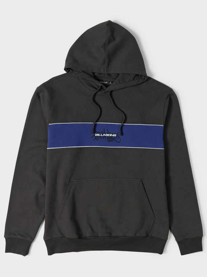 Billabong Bad Dog Shrapnel Hoodie Fall 2026 | WASHED BLACK (WAA)