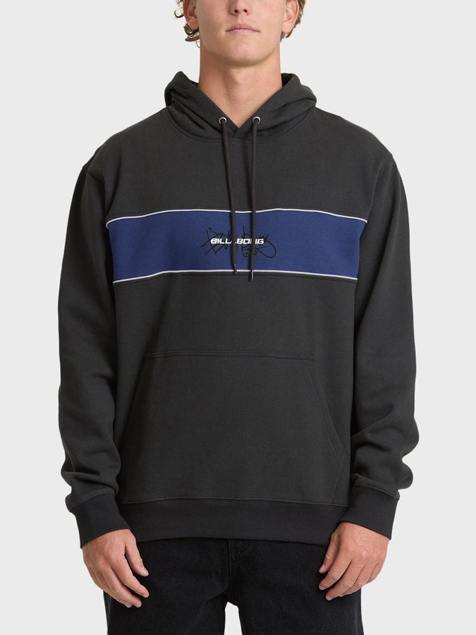 Billabong Bad Dog Shrapnel Hoodie Fall 2026 | WASHED BLACK (WAA)
