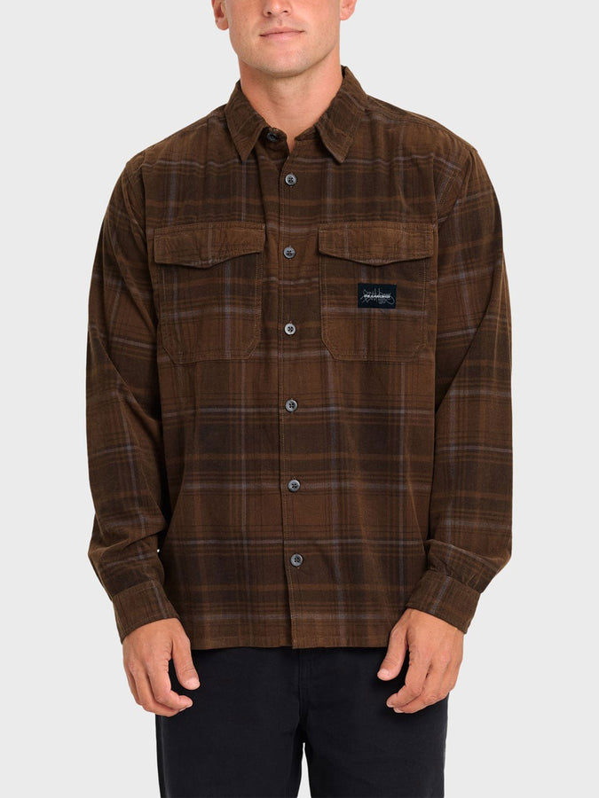 Billabong Bad Dog Long Sleeve Buttondown Shirt Fall 2026 | CARAFE (CFR)
