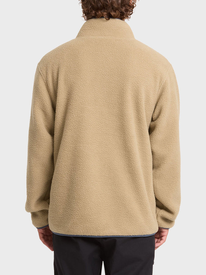 Billabong Alpine Mock Neck Zip Sweater Fall 2026 | PALE KHAKI (PKH)