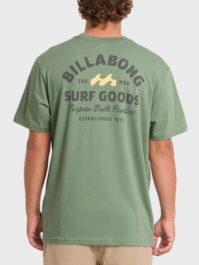 Billabong Foundry Premium T-Shirt Fall 2026 | HEDGE GREEN (HEG)