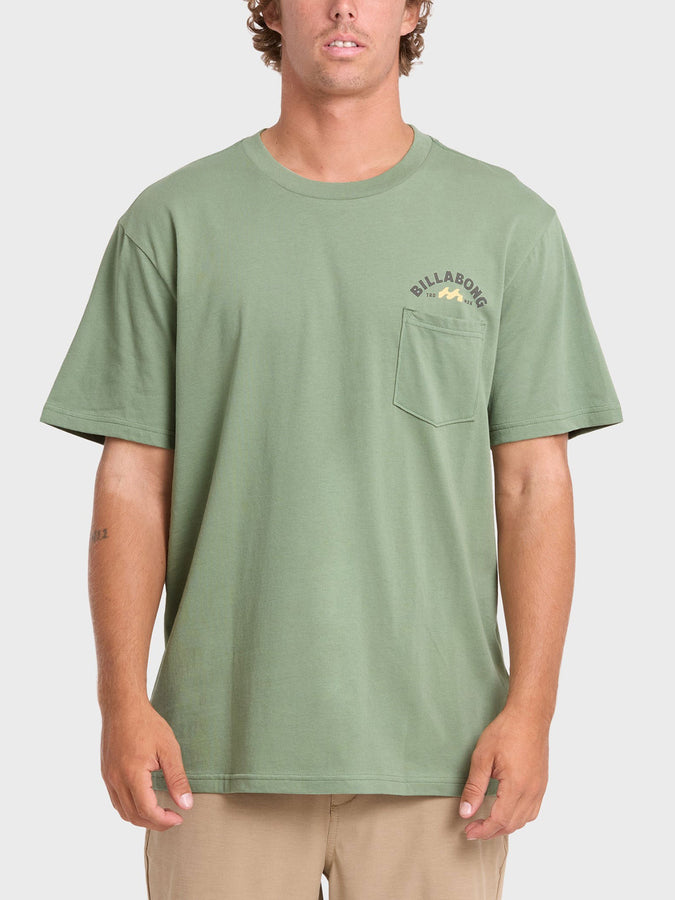 Billabong Foundry Premium T-Shirt Fall 2026 | HEDGE GREEN (HEG)