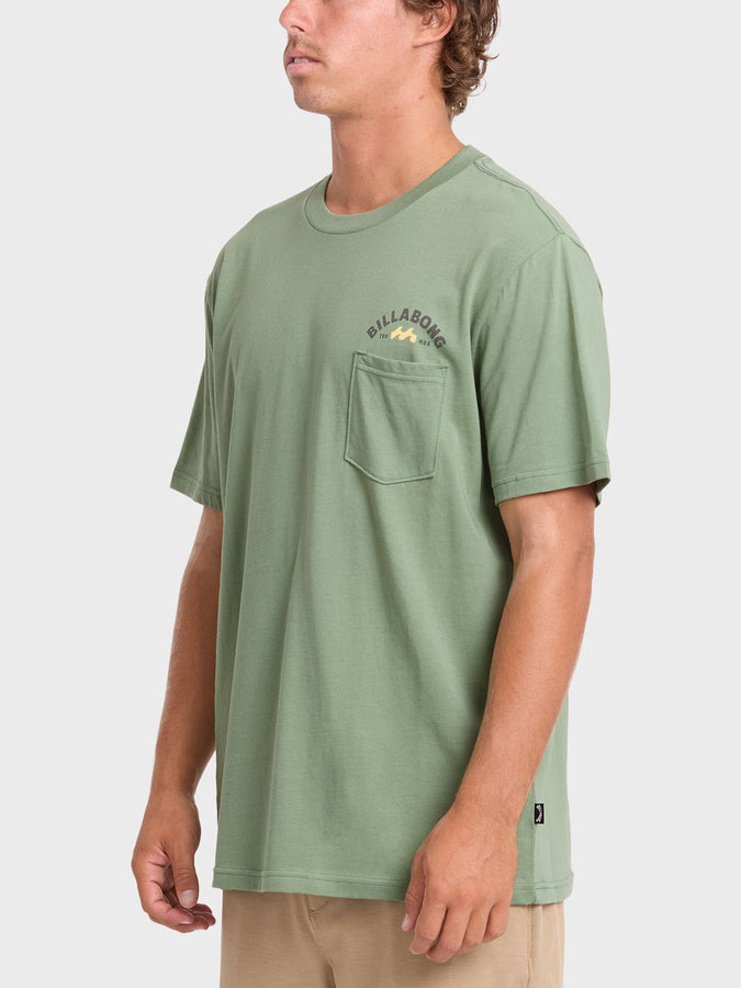 Billabong Foundry Premium T-Shirt Fall 2026 | HEDGE GREEN (HEG)