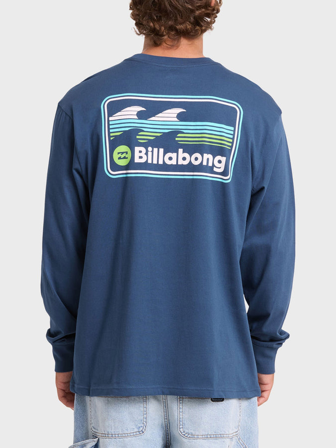 Billabong Runner Premium Long Sleeve T-Shirt Fall 2026 | DARK DENIM (DKD)