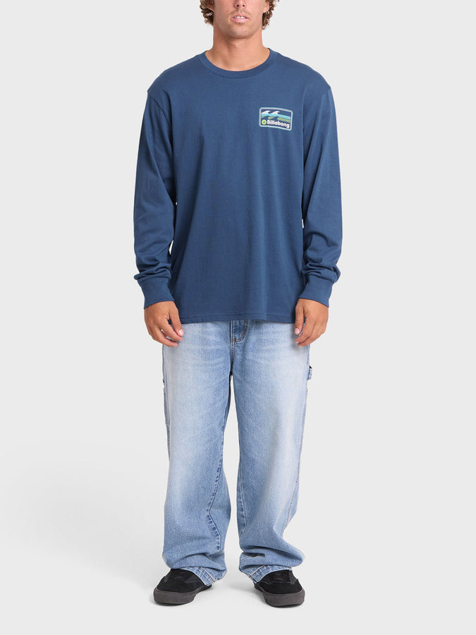 Billabong Runner Premium Long Sleeve T-Shirt Fall 2026 | DARK DENIM (DKD)