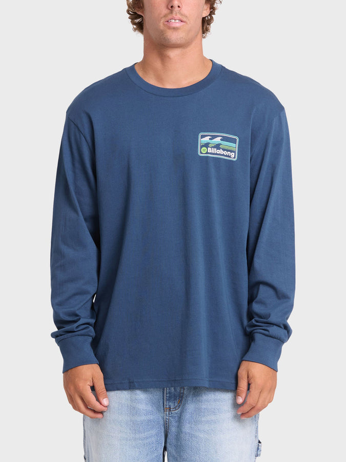Billabong Runner Premium Long Sleeve T-Shirt Fall 2026 | DARK DENIM (DKD)