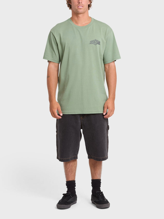 Billabong Reverse Premium T-Shirt Fall 2026 | HEDGE GREEN (HEG)