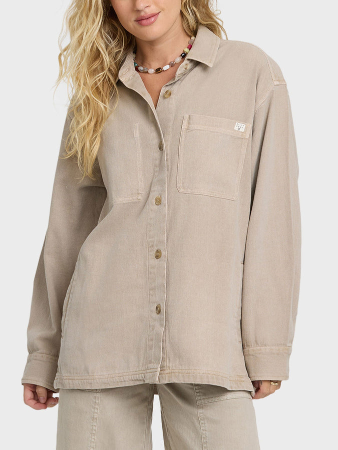 Billabong Washed Ashore 2 Shacket Jacket Fall 2026 | COBBLESTONE (CBST)