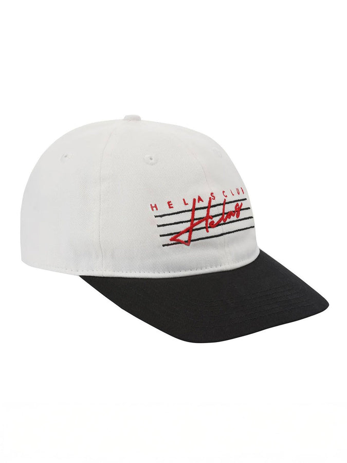 Hélas Guitare Strapback Hat | WHITE/BLACK