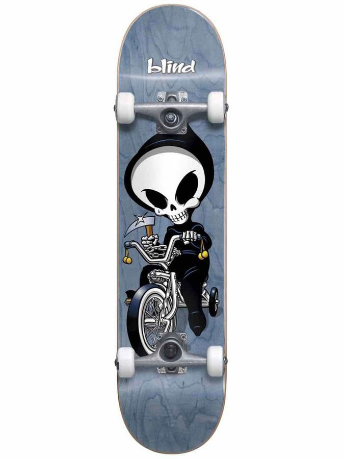 Blind Reaper Tricycle First Push 7.625 Complete Skateboard | BLUE