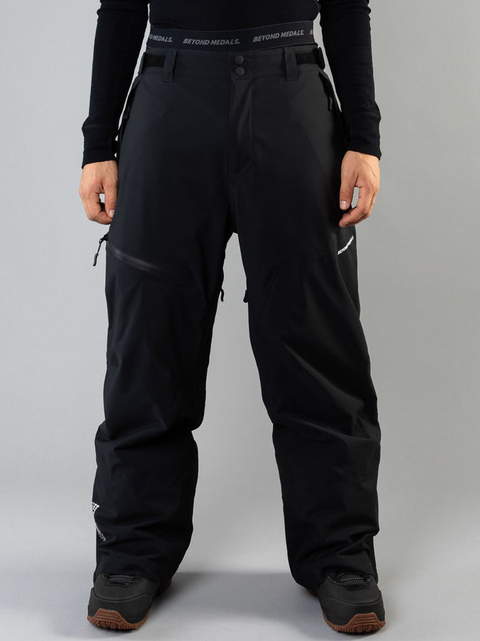 Beyond Medals Zip Snowboard Pants 2025 | BLACK