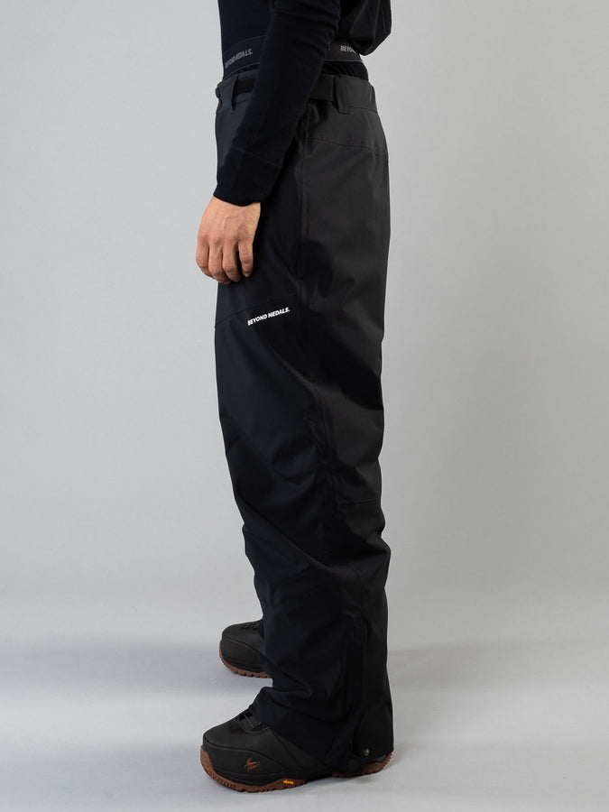 Beyond Medals Zip Snowboard Pants 2025 | BLACK