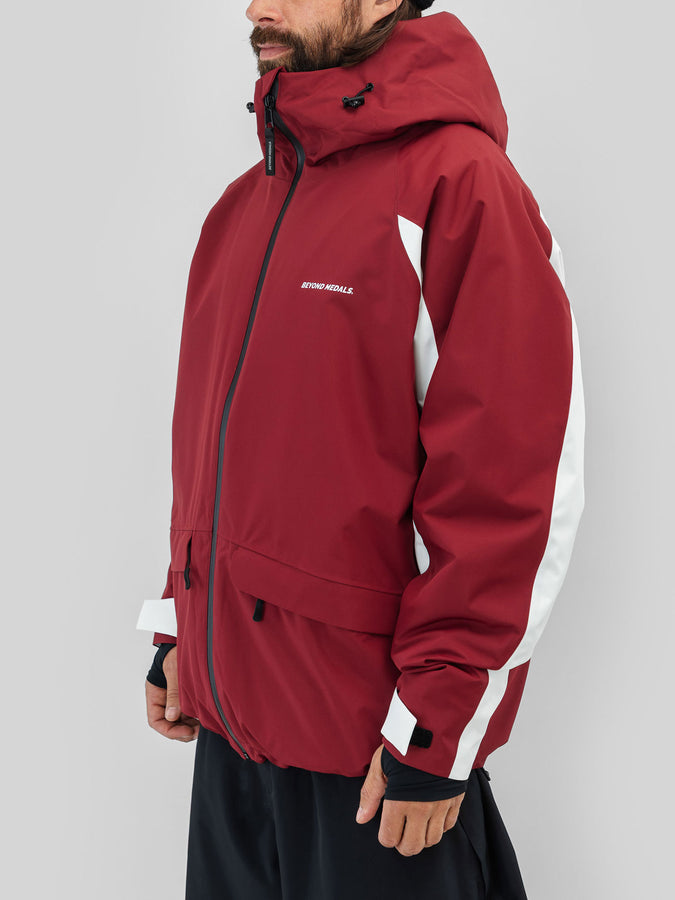 Beyond Medals Nostalgia Jacket Winter 2026 | DARK RED