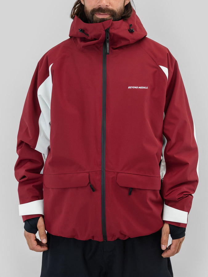 Beyond Medals Nostalgia Jacket Winter 2026 | DARK RED