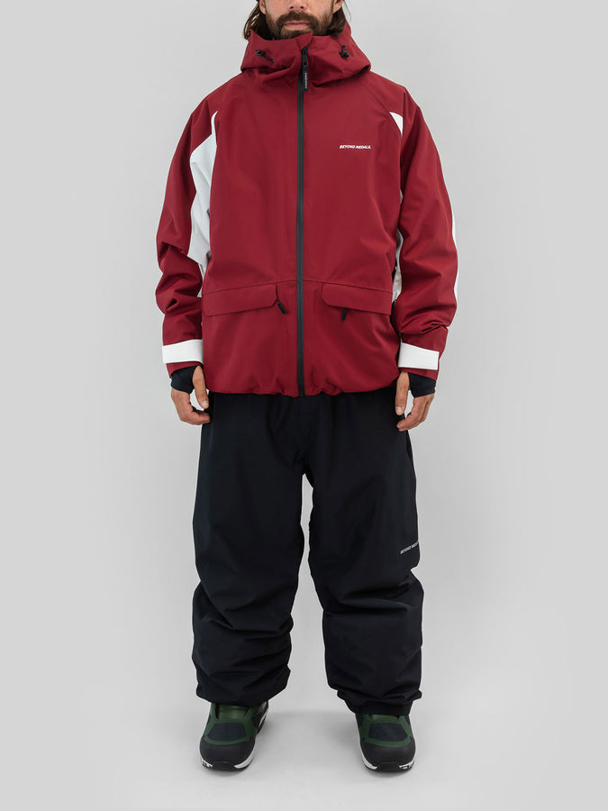 Beyond Medals Nostalgia Jacket Winter 2026 | DARK RED