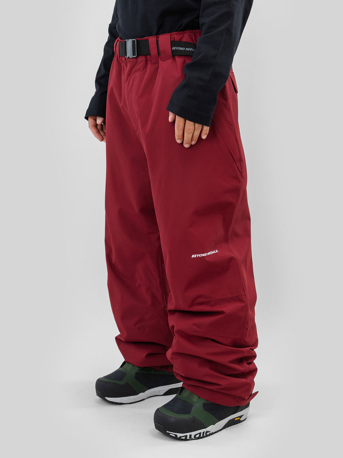Beyond Medals Nostalgia Pants Winter 2026 | DARK RED