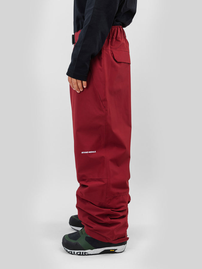 Beyond Medals Nostalgia Pants Winter 2026 | DARK RED