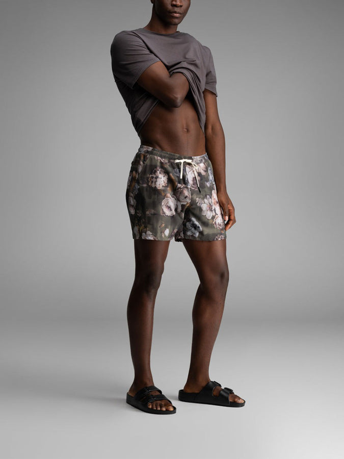 Bn3th Agua Volley X 2N1 5'' Rose Boardshorts Summer 2026 | VINTAGE ROSE DUFFLE (A063)