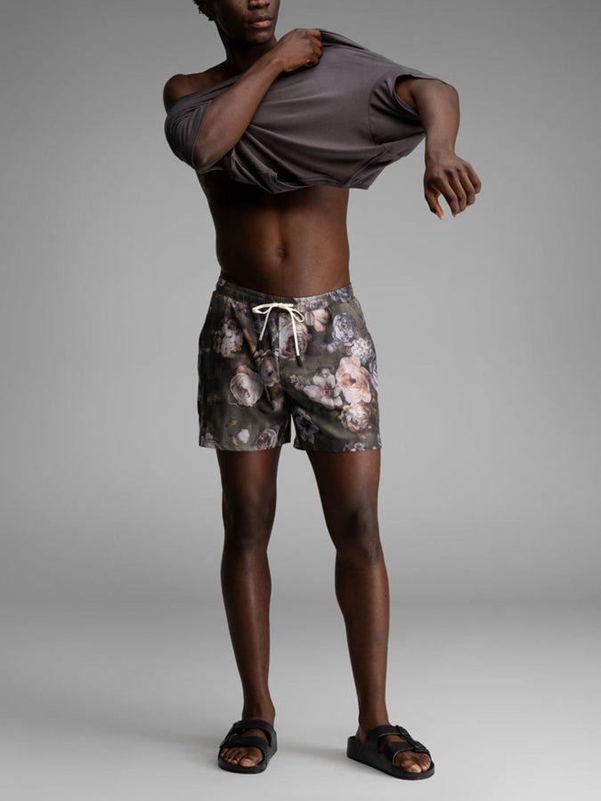 Bn3th Agua Volley X 2N1 5'' Rose Boardshorts Summer 2026 | VINTAGE ROSE DUFFLE (A063)