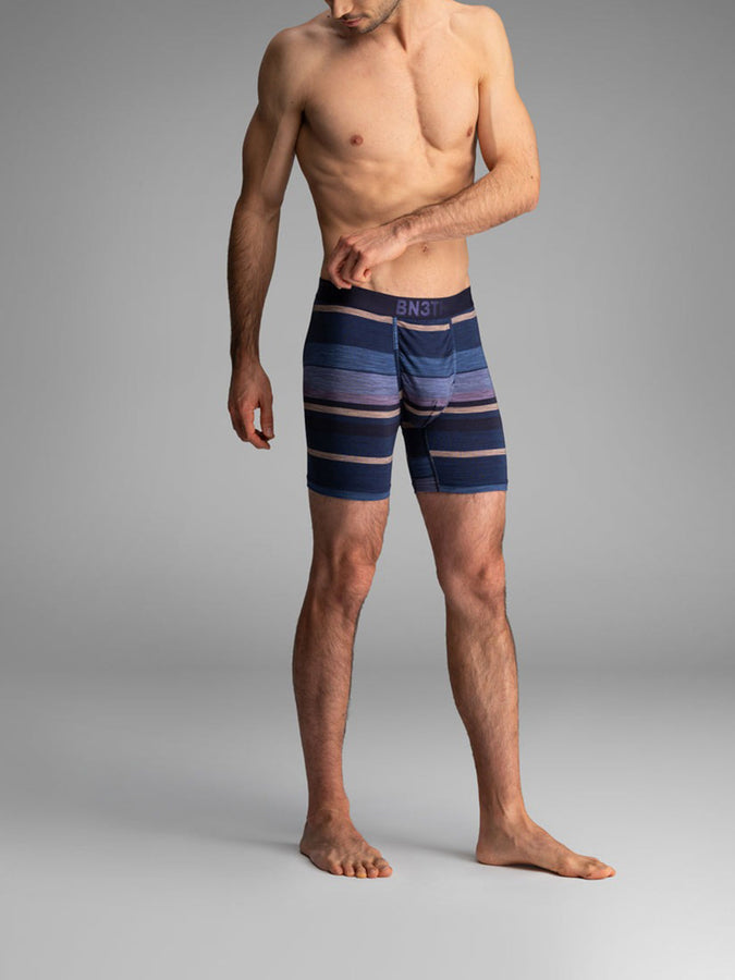 Bn3th Classic Icon Thick Stripe Navy Boxer | THICK STRIPE NAVY (A049)