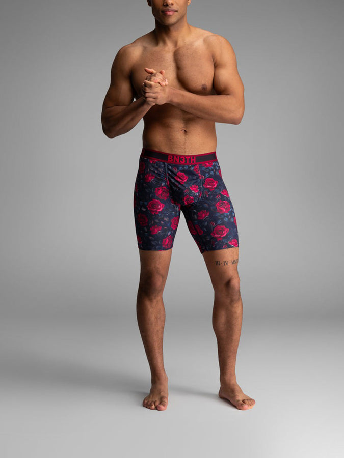 Bn3th Flex Max Roses Dark Navy Boxer | ROSES DARK NAVY (A135)