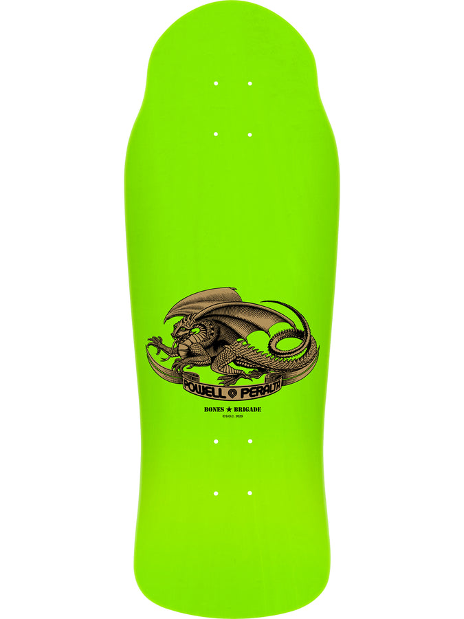 Powell-Peralta Bones Brigade 15 Hawk 10.38 Skateboard Deck | LIME