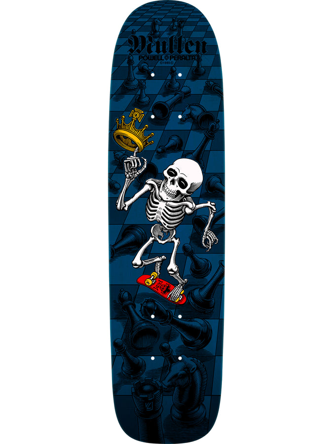 Powell-Peralta Bones Brigade 15 Mullen 7.4 Skateboard Deck | BLUE