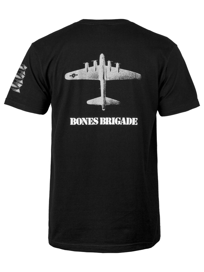 Powell-Peralta Bones Brigade 15 Bomber T-Shirt Spring 2024 | BLACK