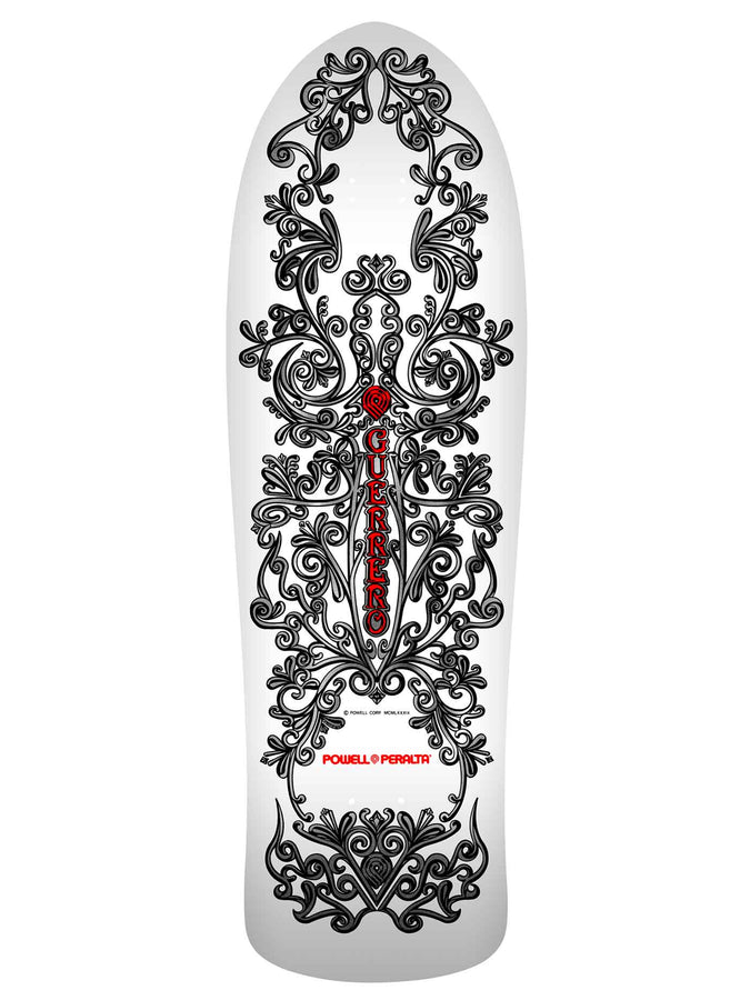 Bones Brigade 17 Guerrero 9.85’’ Skateboard Deck 2026 | WHITE
