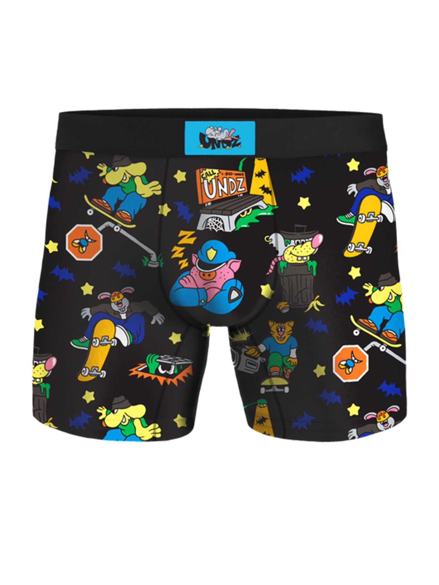 Undz Classic Night Skater Black Boxer