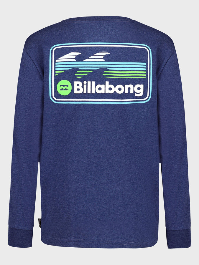 Billabong Runner Long Sleeve T-Shirt Fall 2026 | DARK DENIM HEATHER (401)