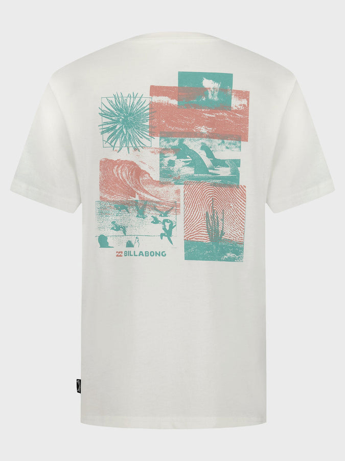 Billabong Montage T-Shirt Fall 2026 | OFF WHITE (101)