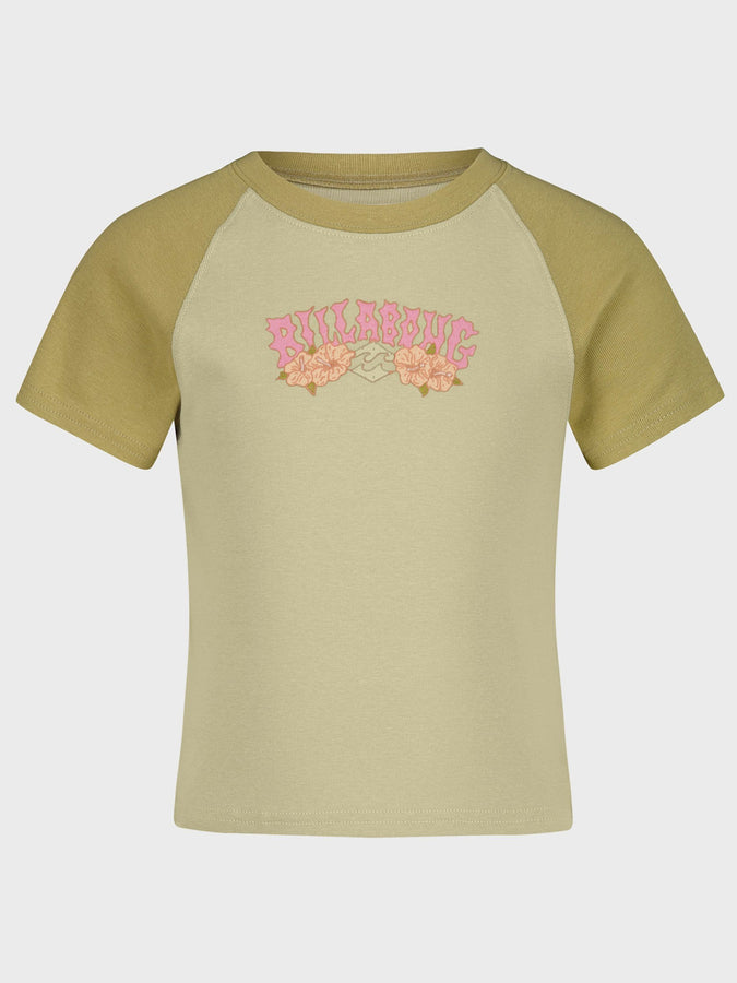 Billabong Hibiscus Minds T-Shirt Fall 2026 | LIGHT AVOCADO (330)