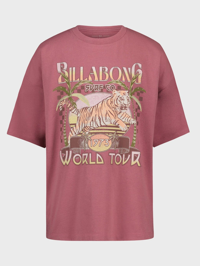 Billabong Reach Hi Oversized T-Shirt Fall 2026 | MELLOW MAUVE (516)