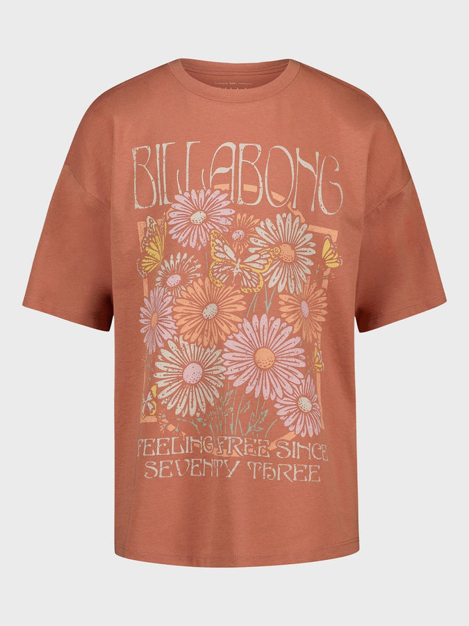 Billabong Be Free Oversized T-Shirt Fall 2026 | DESERT SAND (282)