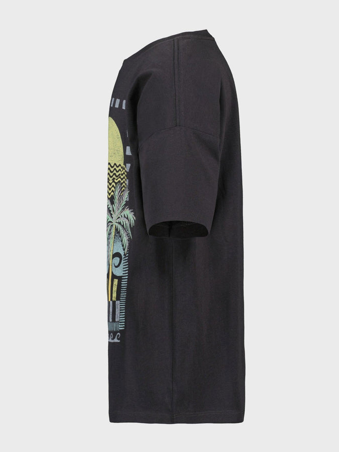 Billabong Heatwave Oversized T-Shirt Fall 2026 | BLACK SANDS (020)
