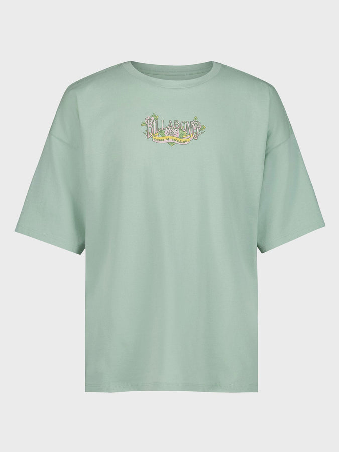 Billabong Dreamy Oversized T-Shirt Fall 2026 | SILT GREEN (904)