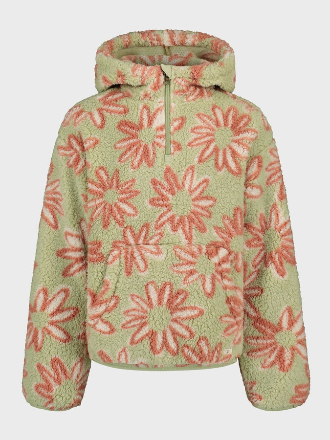 Billabong Just In Time 1/2 Zip Hoodie Fall 2026 | LIGHT AVOCADO (330)