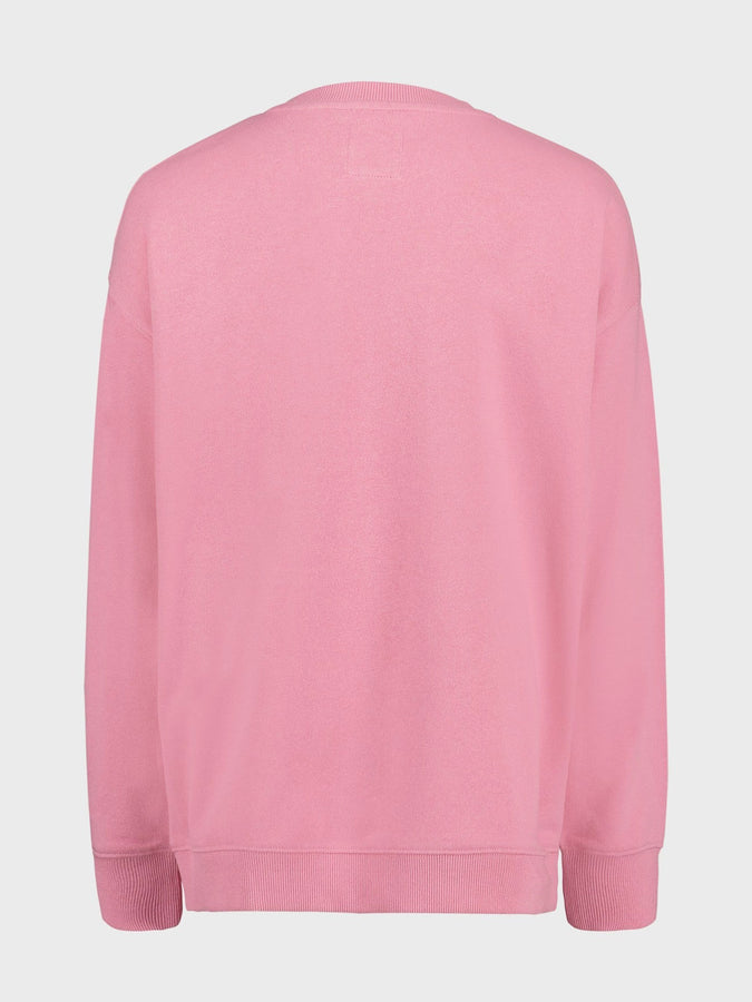 Billabong Making Waves Pink Crewneck Sweatshirt Fall 2026 | FUCHSIA PINK (662)
